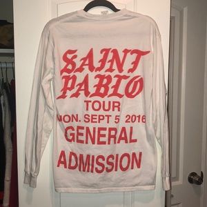 Saint Pablo tour collection long sleeve